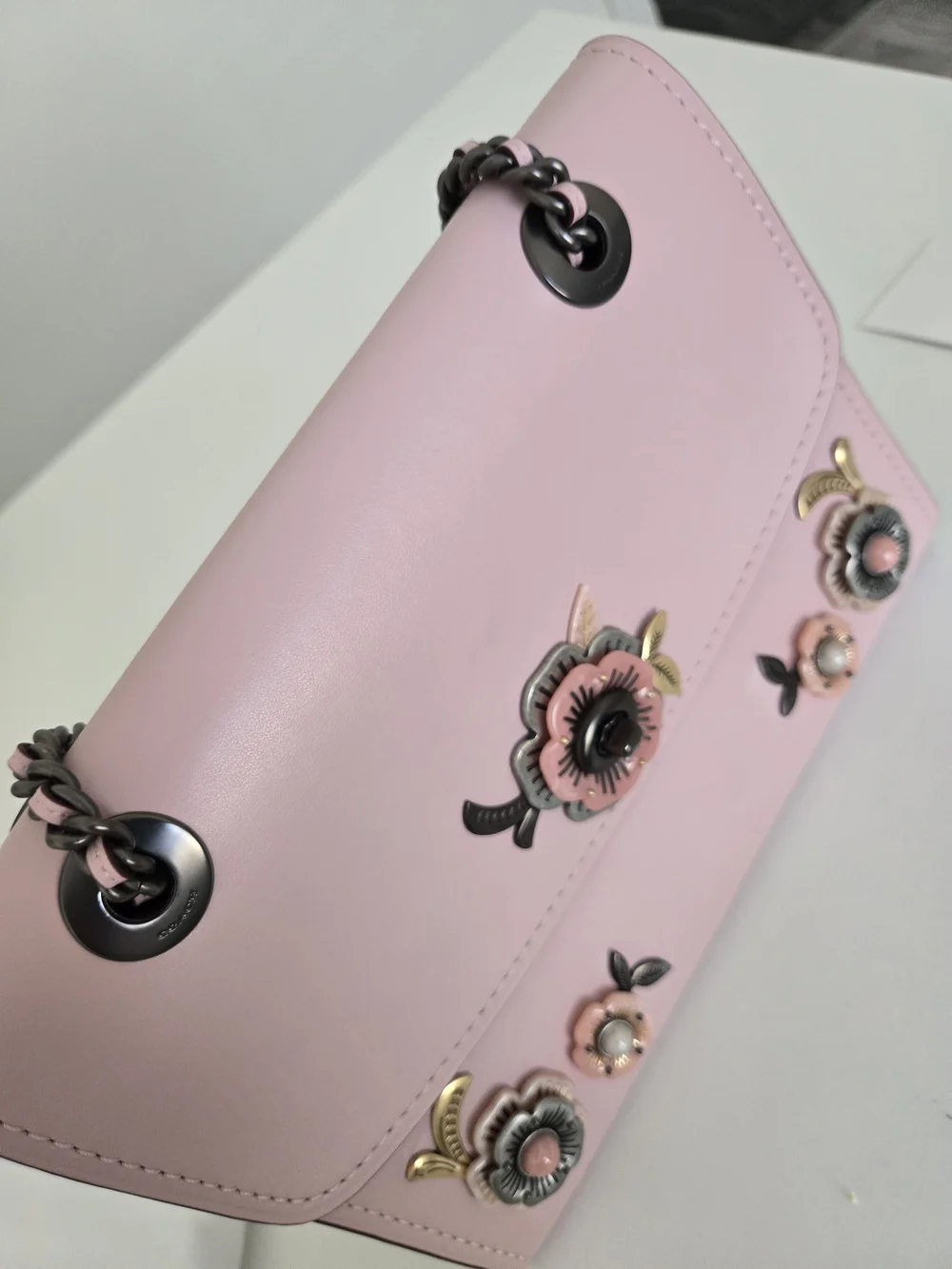 Coach Parker Tea Rose Shoulder Bag
